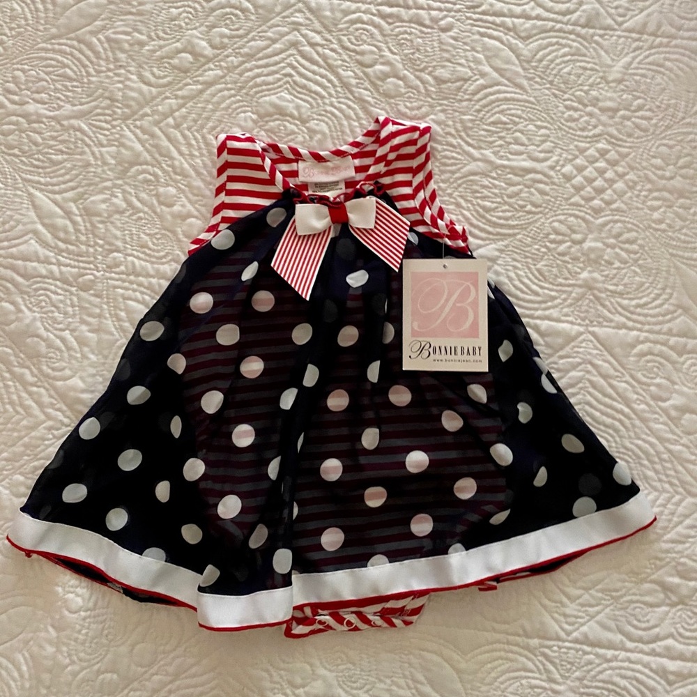Red white Blue 24 month dress